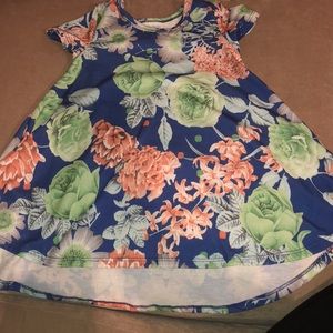 Lot of 4 size 2 Lularoe Scarlett dresses
